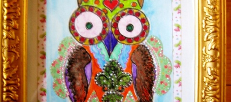 Helena-Reet: Kuidas valmib Ohmygossip Couture’i öökullipilt “Lovely owl”