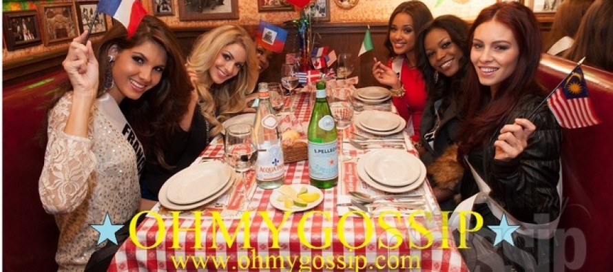 Miss Universe 2012: Õhtusöök Buca di Beppo’s